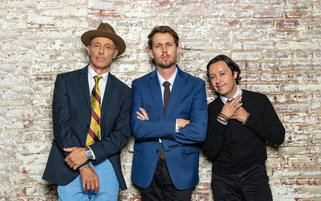 Three men